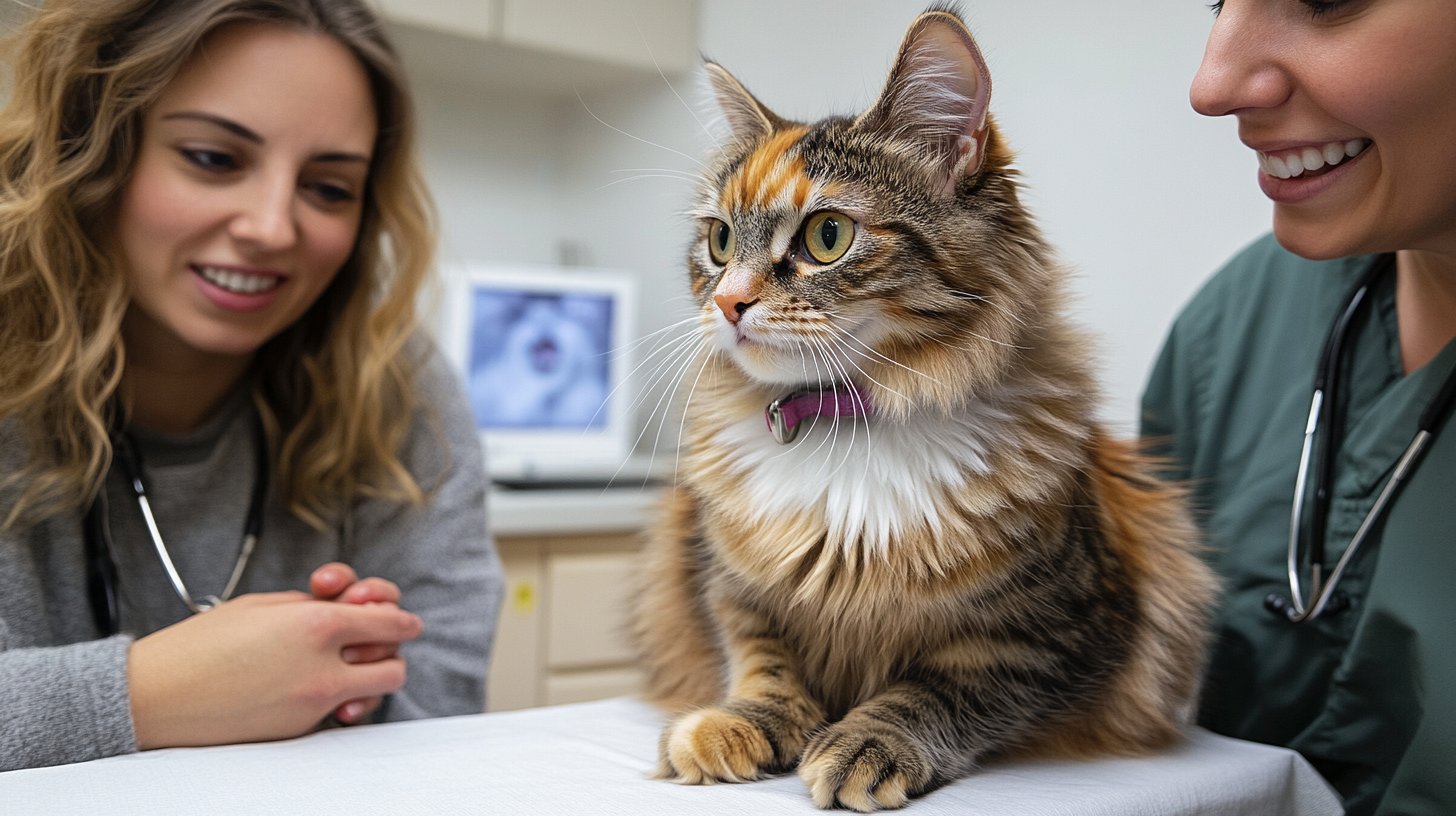 Chat chez le vétérinaire, souscription mutuelle santé chat